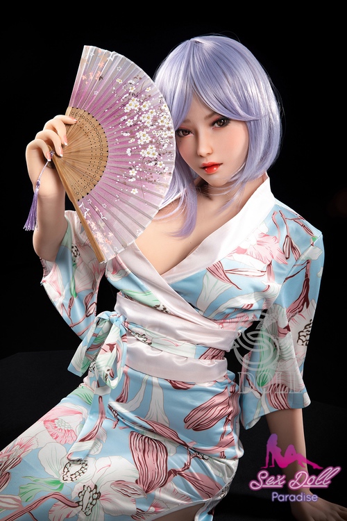 Japanische TPE-Fickpuppe Yuki mit traditionellem Kimono